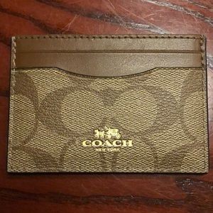 Coach Credit Card Holder